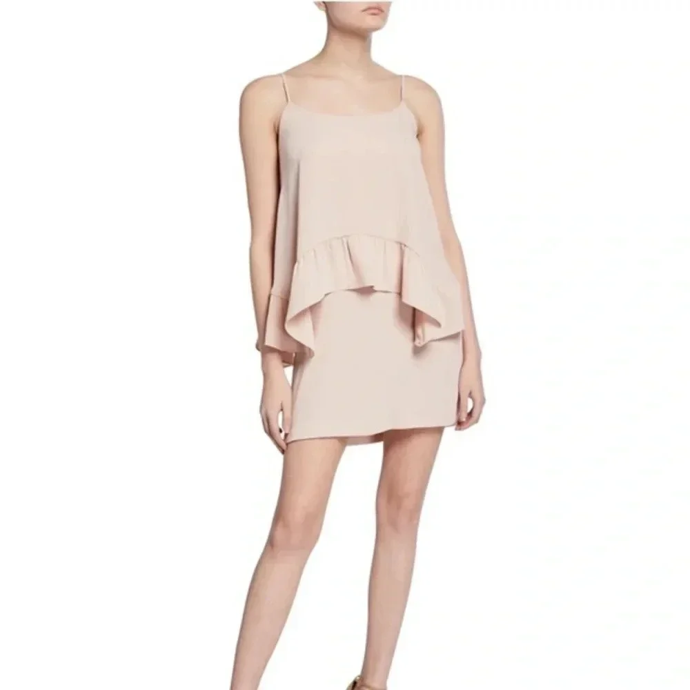 Amanda Uprichard Coretta Draped Sleeveless Dress